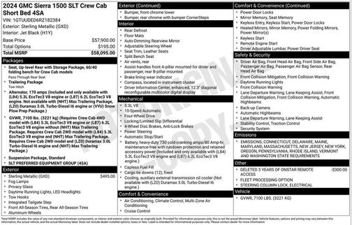 2024 GMC Sierra 1500 SLT