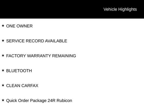 2024 Jeep Wrangler Rubicon