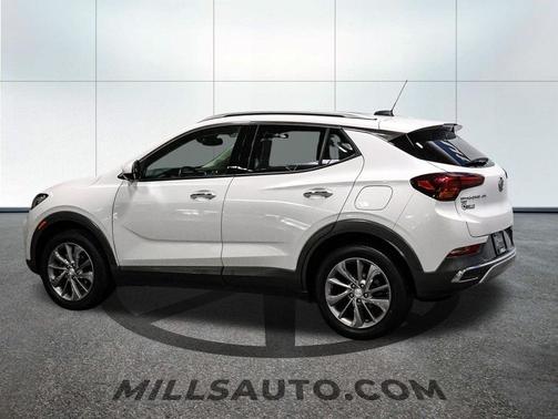 White Frost Tricoat 2023 Buick Encore GX Essence