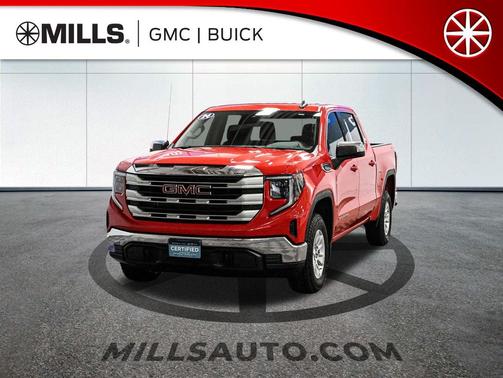Cardinal Red 2024 GMC Sierra 1500 SLE