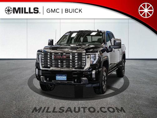 Onyx Black 2025 GMC Sierra 3500 Denali