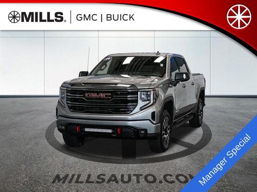 Sterling Metallic 2024 GMC Sierra 1500 AT4