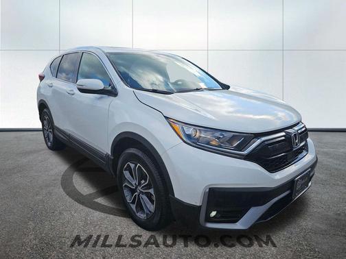 Platinum White Pearl 2022 Honda CR-V AWD EX-L