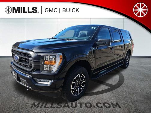 Agate Black Metallic 2022 Ford F-150 XLT