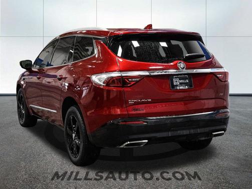 Cherry Red Tintcoat 2023 Buick Enclave Essence AWD