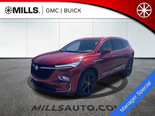 Cherry Red Tintcoat 2023 Buick Enclave Essence AWD