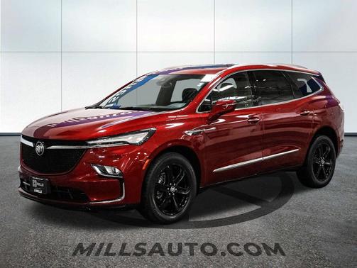 Cherry Red Tintcoat 2023 Buick Enclave Essence AWD