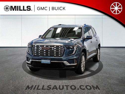 Downpour Metallic 2025 GMC Acadia Denali