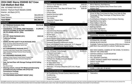 2024 GMC Sierra 2500 SLT