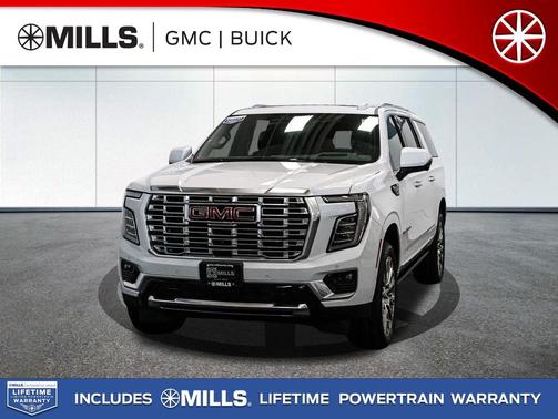 Glacier White 2026 GMC Yukon XL Denali