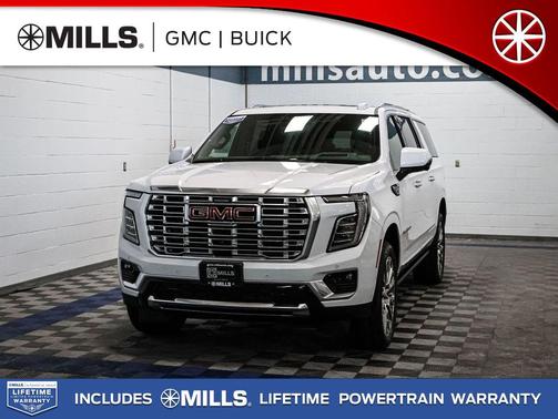 Glacier White 2026 GMC Yukon XL Denali