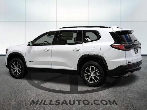 Glacier White Tricoat 2026 GMC Acadia AT4 AWD