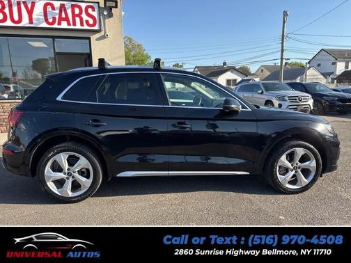 Brilliant Black 2021 Audi Q5 45 Prestige