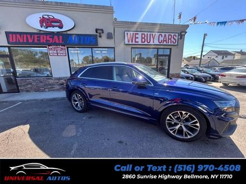 Galaxy Blue Metallic 2022 Audi Q8 55 Prestige