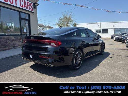 Ebony Black 2021 Kia K5 GT