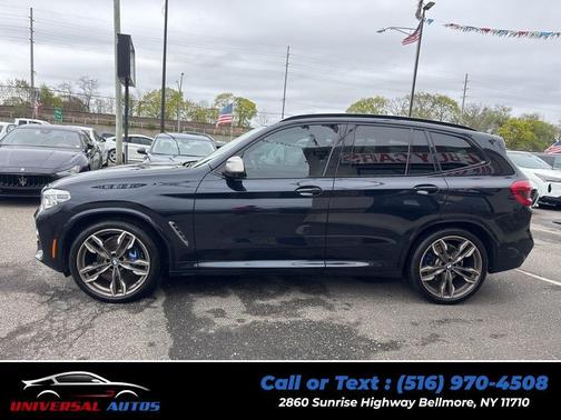 Carbon Black Metallic 2019 BMW X3 M40i