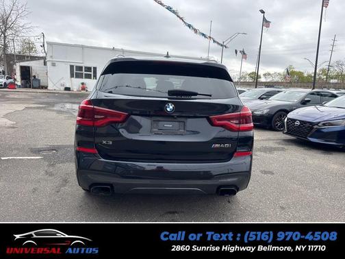 Carbon Black Metallic 2019 BMW X3 M40i