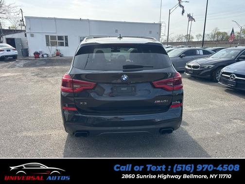 Black Sapphire Metallic 2021 BMW X3 M40i