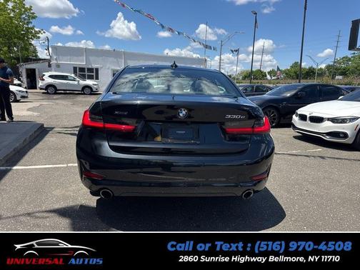 Black Sapphire Metallic 2021 BMW 330e xDrive