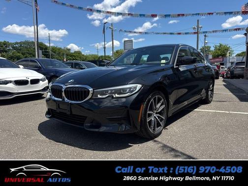 Black Sapphire Metallic 2021 BMW 330e xDrive
