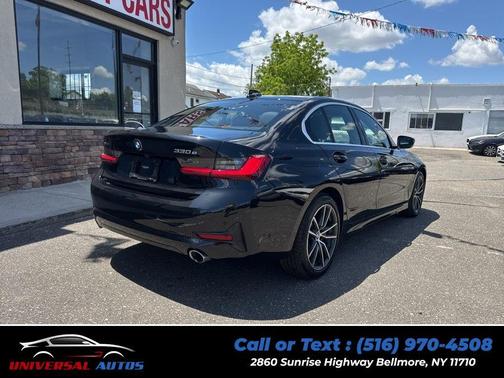 Black Sapphire Metallic 2021 BMW 330e xDrive