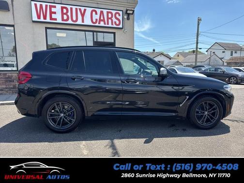Carbon Black Metallic 2021 BMW X3 M40i