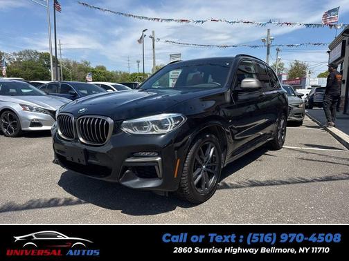 Carbon Black Metallic 2021 BMW X3 M40i