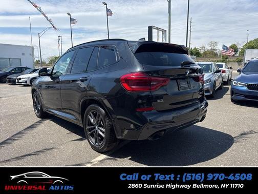 Carbon Black Metallic 2021 BMW X3 M40i