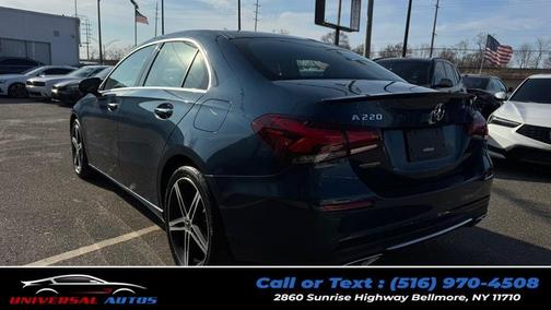 Denim Blue Metallic 2021 Mercedes-Benz A-Class 4MATIC