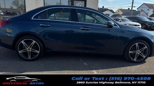 Denim Blue Metallic 2021 Mercedes-Benz A-Class 4MATIC