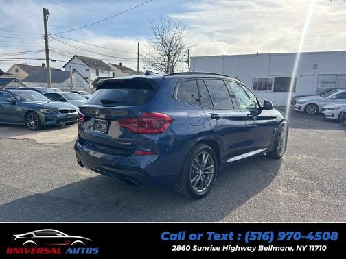 Phytonic Blue Metallic 2019 BMW X3 M40i