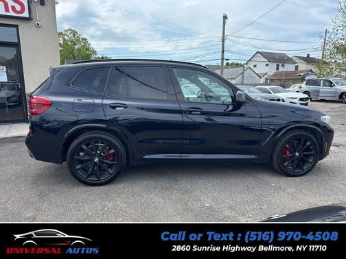 Black Sapphire Metallic 2021 BMW X3 M40i