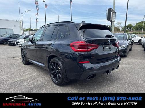 Black Sapphire Metallic 2021 BMW X3 M40i