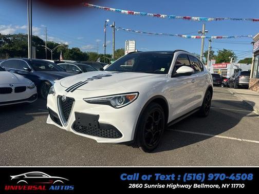 Alfa White 2018 Alfa Romeo Stelvio Ti Sport
