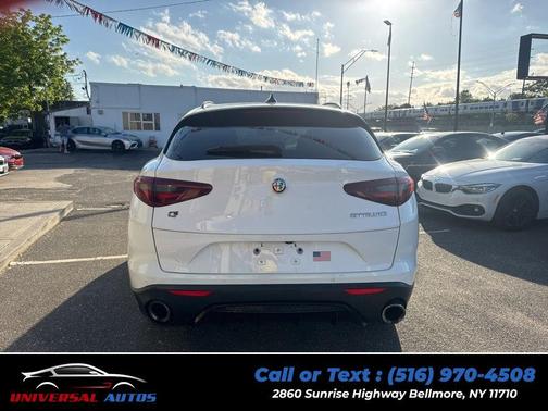 Alfa White 2018 Alfa Romeo Stelvio Ti Sport