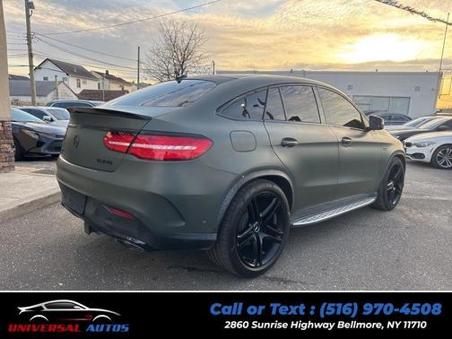 Black 2019 Mercedes-Benz AMG GLE 43 Coupe 4MATIC