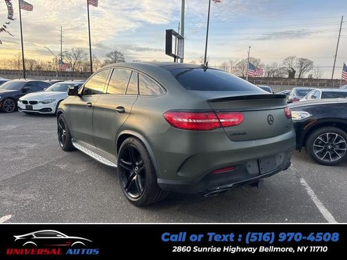 Black 2019 Mercedes-Benz AMG GLE 43 Coupe 4MATIC