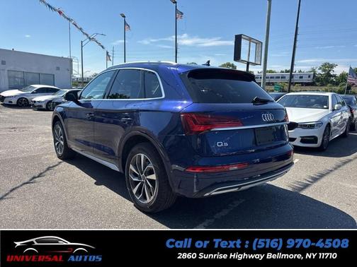 Navarra Blue Metallic 2021 Audi Q5 45 Premium