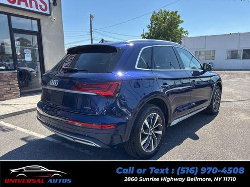 Navarra Blue Metallic 2021 Audi Q5 45 Premium