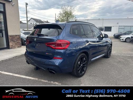 Carbon Black Metallic 2019 BMW X3 M40i