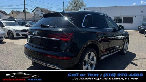 Brilliant Black 2021 Audi Q5 45 Prestige