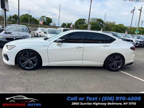 Platinum White Pearl 2021 Acura TLX A-Spec