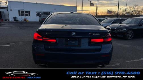 Phytonic Blue Metallic 2021 BMW 540 xDrive