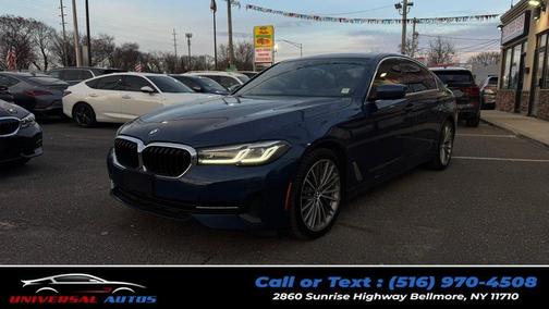 Phytonic Blue Metallic 2021 BMW 540 xDrive