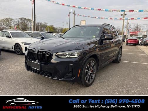Carbon Black Metallic 2022 BMW X3 M40i