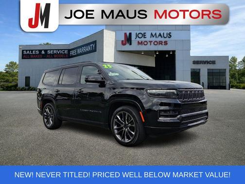 Diamond Black 2025 Jeep Grand Wagoneer Series II