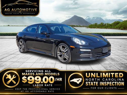Jet Black Metallic 2016 Porsche Panamera 4 Edition