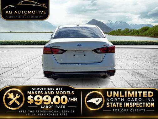 White 2022 Nissan Altima 2.5 SR