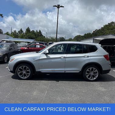 Glacier Silver Metallic 2016 BMW X3 xDrive35i