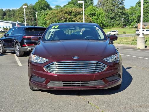 Burgundy 2017 Ford Fusion SE